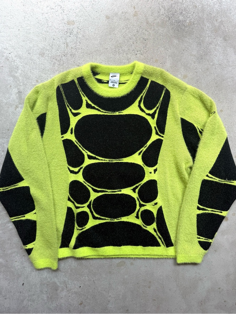 NWOT* Nike Project F.R.O.G. Black/Green Jelly Cage Sweater M 24z27